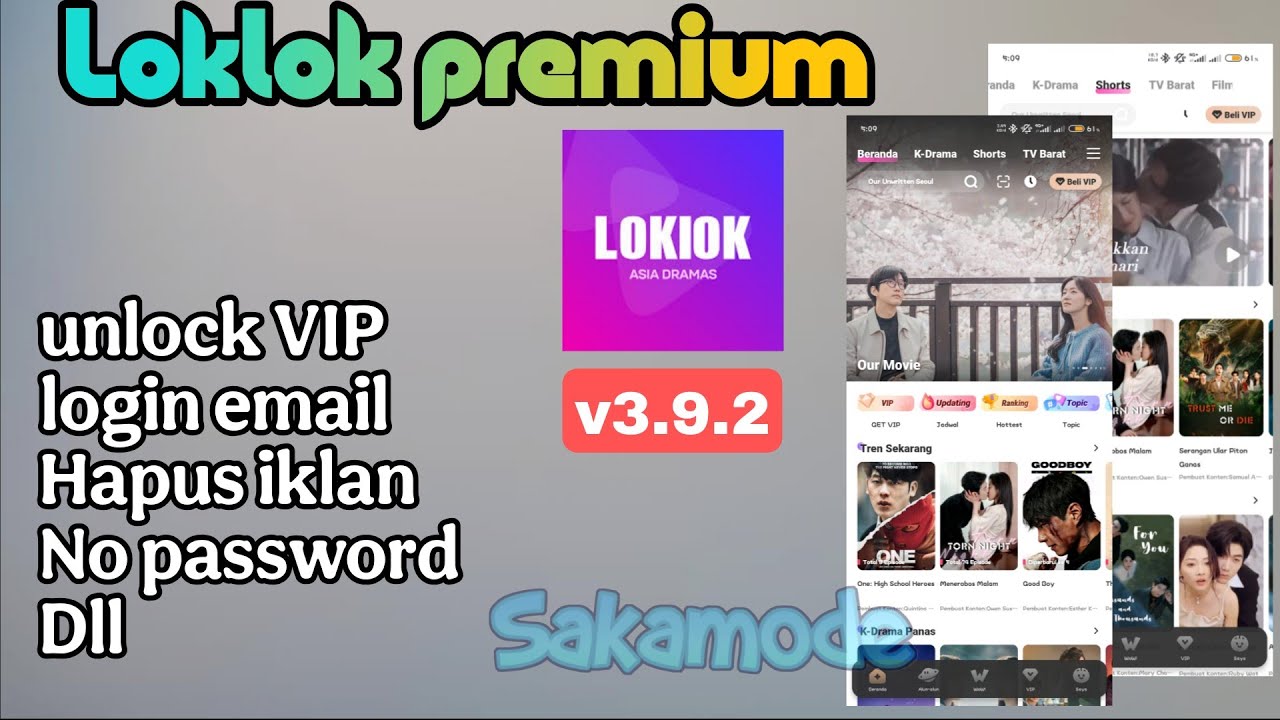 Baru! Loklok v3.9.2 Premium ll loklok premium apk terbaru 2025 No ...