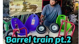Trash to trackless train part 2