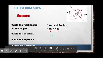 Ex 6 Angle Relationships and Equations - Google Slides