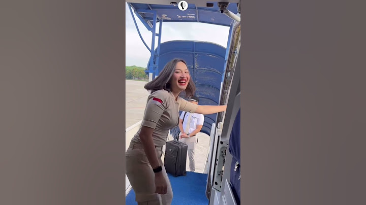 Pramugari cantik kaget ternyata pilotnya adalah ayahnya sendiri #aviation #pesawat #superairjet #fyp