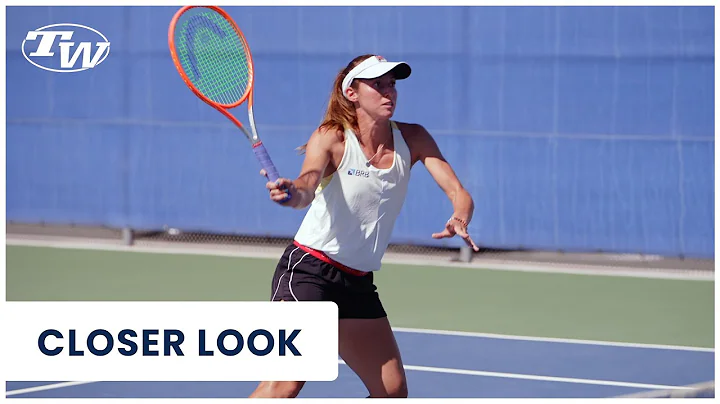 WTA Pro Luisa Stefani shares post match practice w...