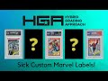 HGA 60 Day submission return! Sick Marvel Custom Slabs!