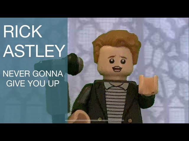 rick roll but its lego - Imgflip