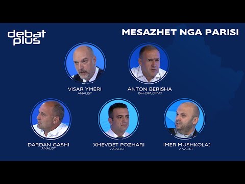 Debat Plus me Ermal Pandurin - MESAZHET NGA PARISI