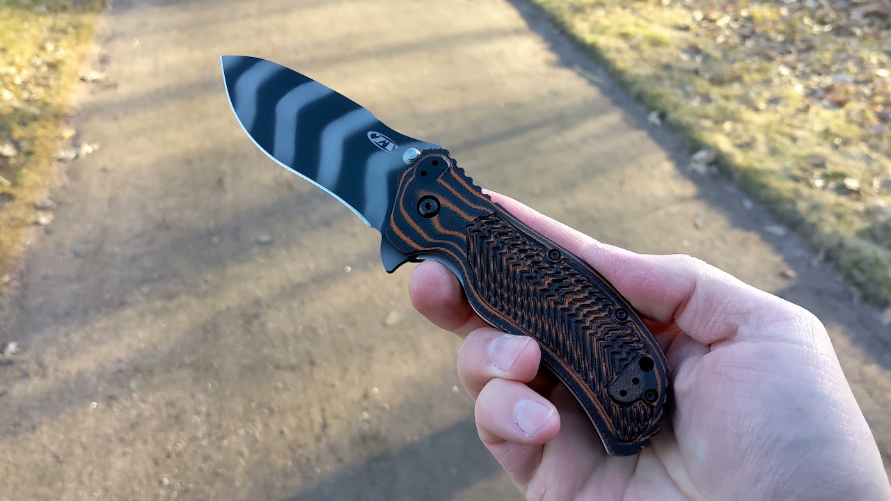 Нож Zero Tolerance 0350TSMOC Moccasin Onion Официально в России