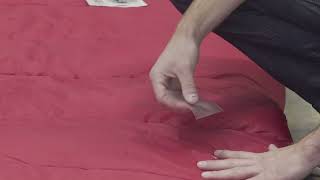 Repair a hole in my sleeping bag