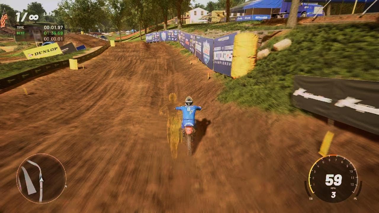 MX vs ATV Legends 2023 Budds Creek 250F Hot Lap 