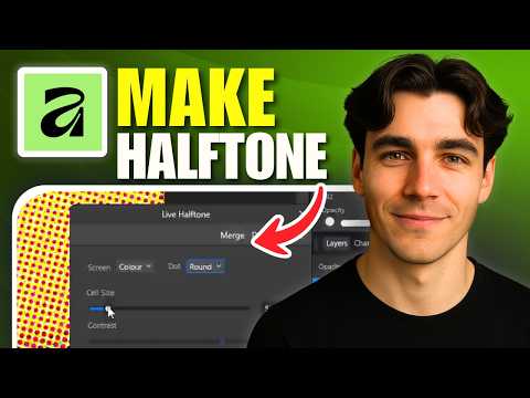 How To Make Halftone In Affinity Designer (Tutorial 2026)