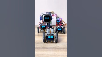 Mo-Chan Family [EP7] The 3rd child 🤭 Make Mini Arduino Robot  #emopet  #arduinoproject #arduino
