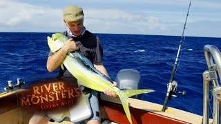 Catching A RARE Mahi Mahi Dolphin Fish | MAHI MAHI | River Monsters