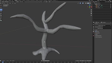 Making Quick Trees with Maya and Blender