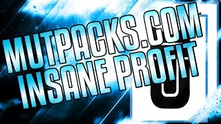 MADDEN MOBILE 17 OMG INSANE LUCK MASSIVE PROFIT! MUTPACKS.COM PACK OPENING!