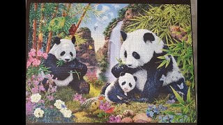 Пазл панды 3000 деталей