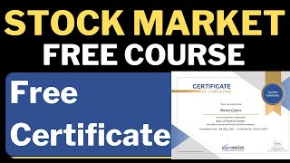 Free Stock Market Course for Beginners | Free Certificate screenshot 5