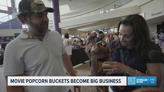 Why collectible movie popcorn buckets are big business now