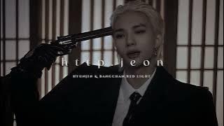 Download lagu ♡ bangchan & hyunjin - red light// speed up version