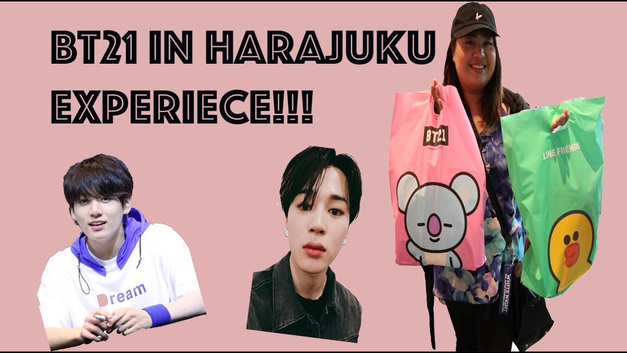I SPENT $300 for BTS | BT21 Harajuku | Vlog#1