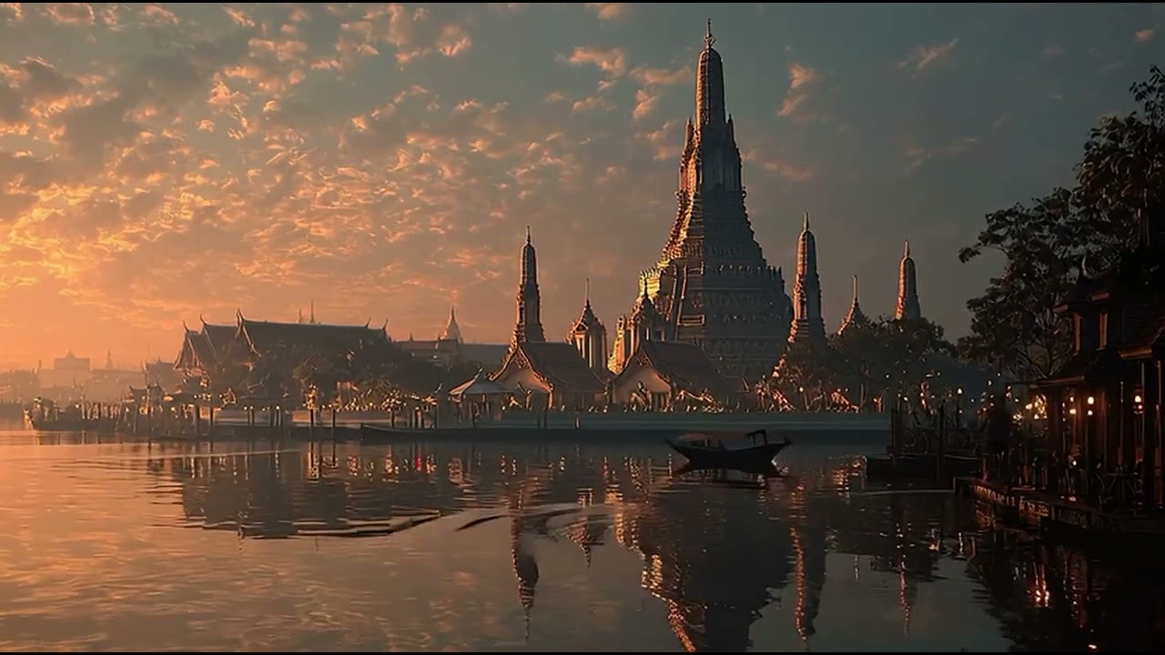 Wat Arun Ambient Music Lofi for Study 📚 | Chill Beats to Focus & Relax | No Lyrics