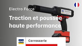Electro Force - Vérin de traction et de poussée haute performance