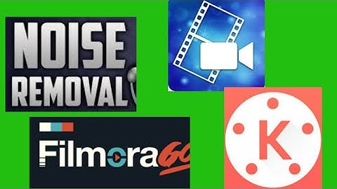 How to Remove background noise in Android power director or kinemaster with lexis audio editor