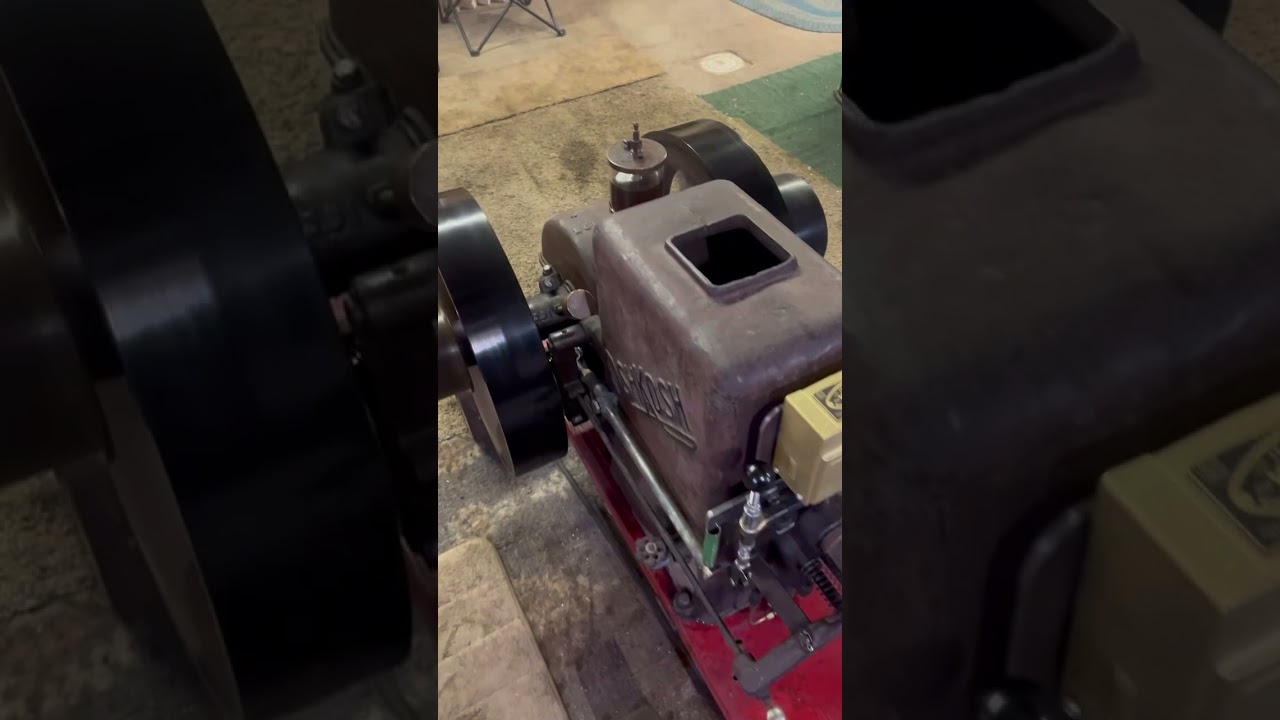 Osh Kosh hit an Miss engine 