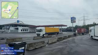 Live! Mit dem 🚛 von Isernhagen - Hannover - Neustadt a. Rbbg - Weilerswist - Eitorf