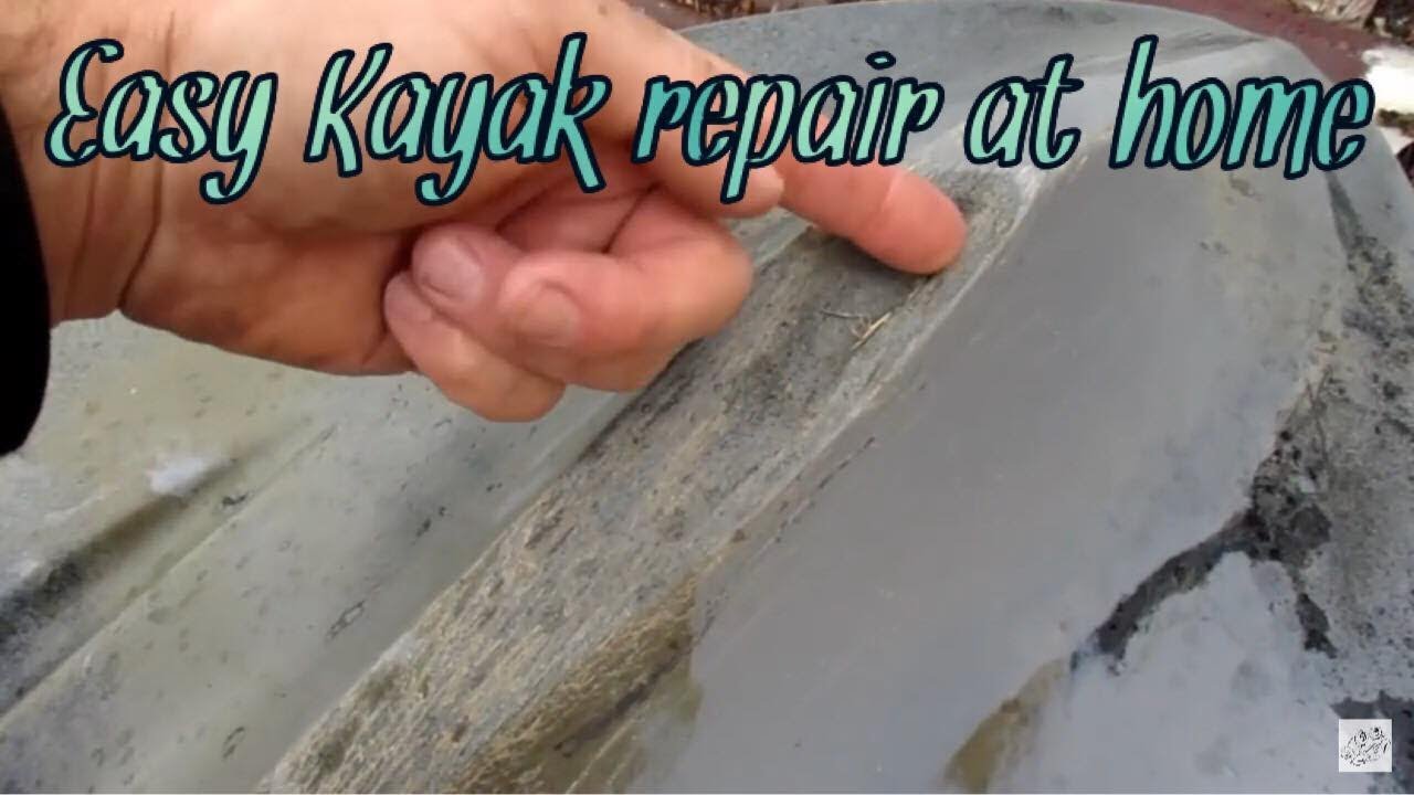 Fast, Easy and Cheap Kayak/canoe repairs with materials found around