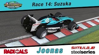 2015 iRacing World Championship GP Series - #14 Suzuka - Jeremy onboard - Joonas onboard