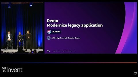 AWS re:Invent 2023 - Evolution from migration to modernization using modernization pathways (PEX305)