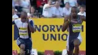 Asafa Powell's bouncing package