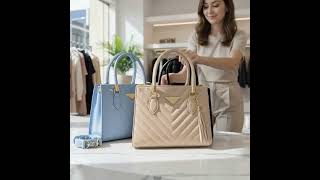 Kit 3 Bolsas Femininas Bordadas Elegantes | Conjunto Casual Completo Luxo