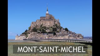 Mont-Saint-Michel from drone