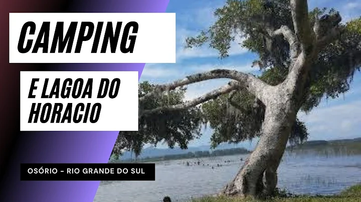 Camping e lagoa do Horcio em Osrio RS Terra do ven...