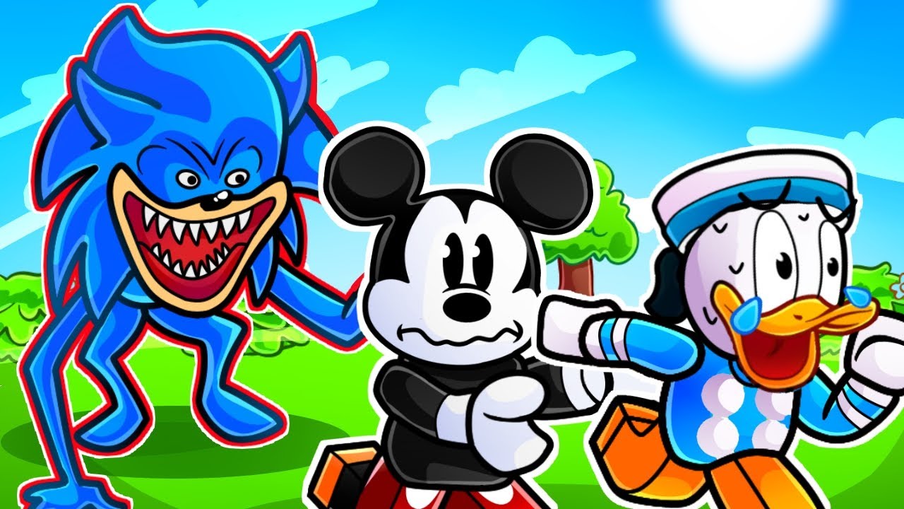 ESCAPE From SHIN SONIC In Roblox!