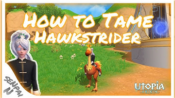Utopia Origin: How to tame Hawkstrider