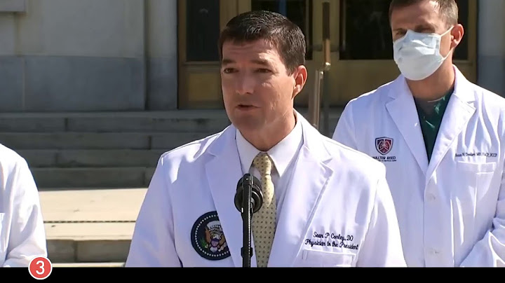 WATCH: President Trump's doctors give update on his condition