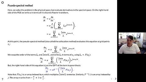 Introduction to Spectral Methods for Partial Differential Equations