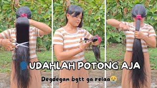 DISURUH POTONG RAMBUT PANJANG