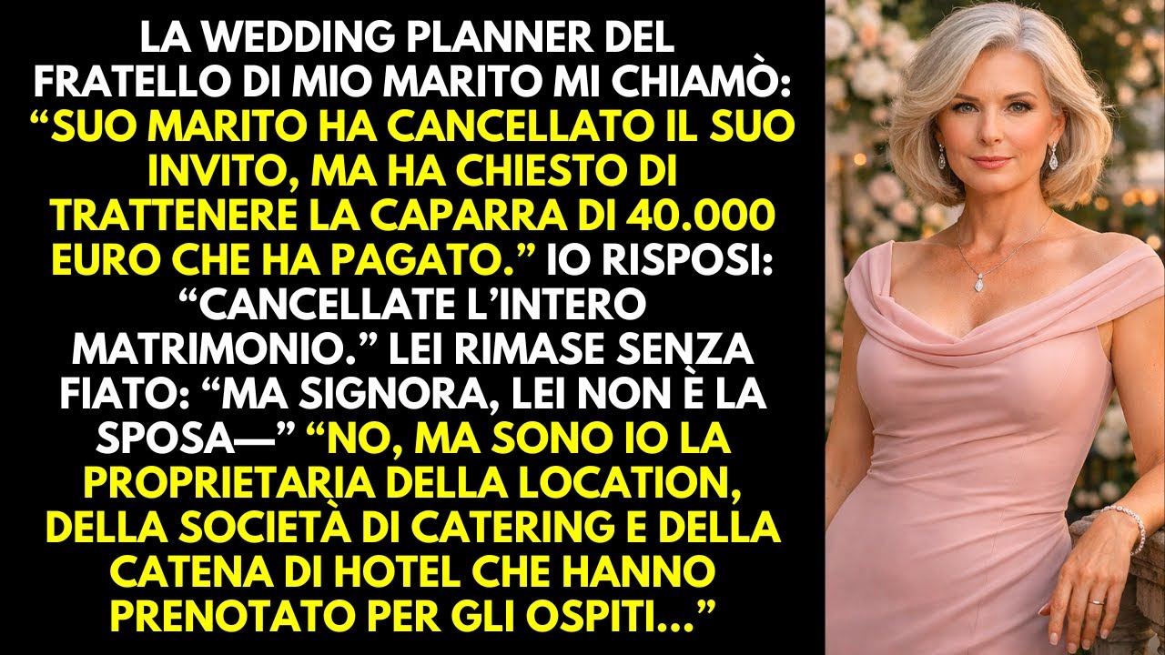 Spencer annullò il mio invito al matrimonio — non sapeva che possedevo l’intera catena di location.