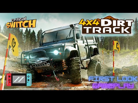 4x4 Dirt Track | First Look Gameplay | Nintendo Switch [No Commentary]