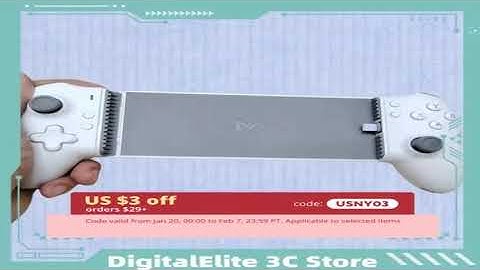 2025 Memo S3 Gamepad Type C Mobile Phone Controller Hall Effect Stick Joystick Android Typ