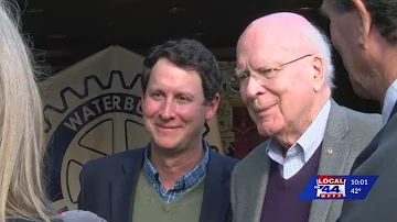 Senator Leahy honored for his contributions to downtowns throughout Vermont