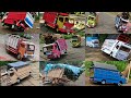 kumpulan miniatur truk oleng pasukan kardus balap...🤙🤙🤙🤙