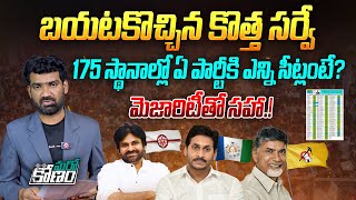 175 స్థానాల్లో ఏ పార్టీకి ఎంత మెజారిటీ| Political Lines Club AP Elections 2024 Latest Survey |Aadhan