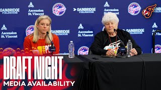 Lin Dunn and Christie Sides WNBA Draft Media Availability (April 15, 2024) | Indiana Fever