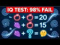 ​🧠 IQ Test Live: How Sharp Are Your Eyes? Logic Puzzles &amp; Riddles