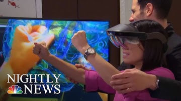 Tired Of Your Everyday Office? This Company Is Replacing Desktops With Holograms | NBC Nightly News