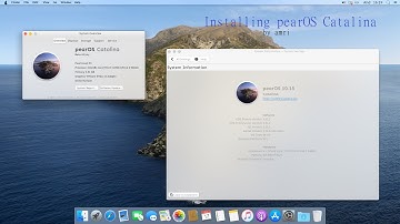 Installing PearOS CATALINA