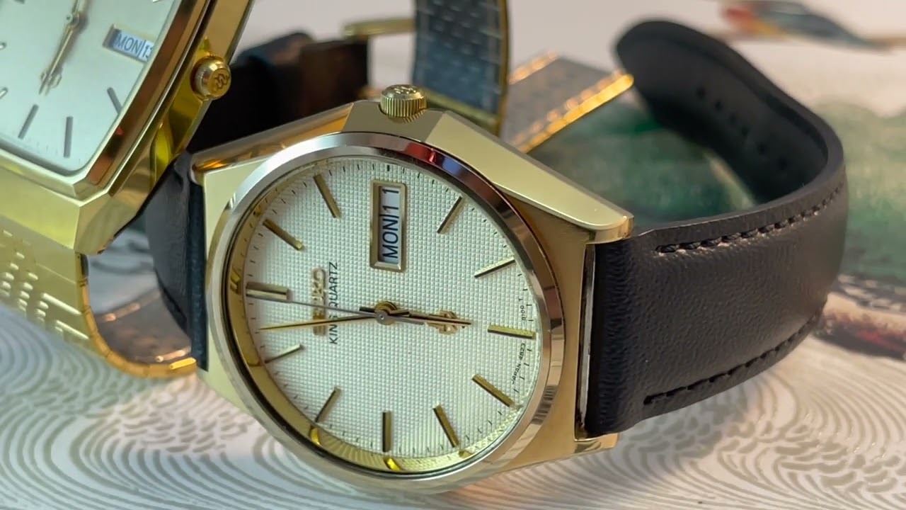 Seiko King Quartz 9443 and 4823 - YouTube