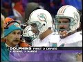 1995   Dolphins  at  Bills   Wild Card Playoff